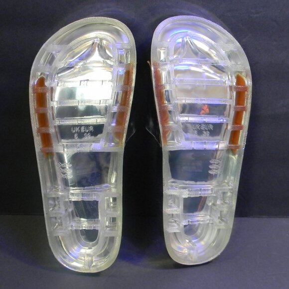 Chinese Laundry Silver Chrome Slide Slip-on Sandals Size 7 NWOB - Picture 5 of 5